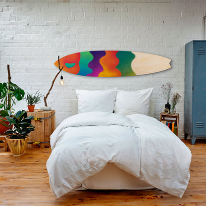 BRIGHT ESSENCE Surfboard Decorative Panel