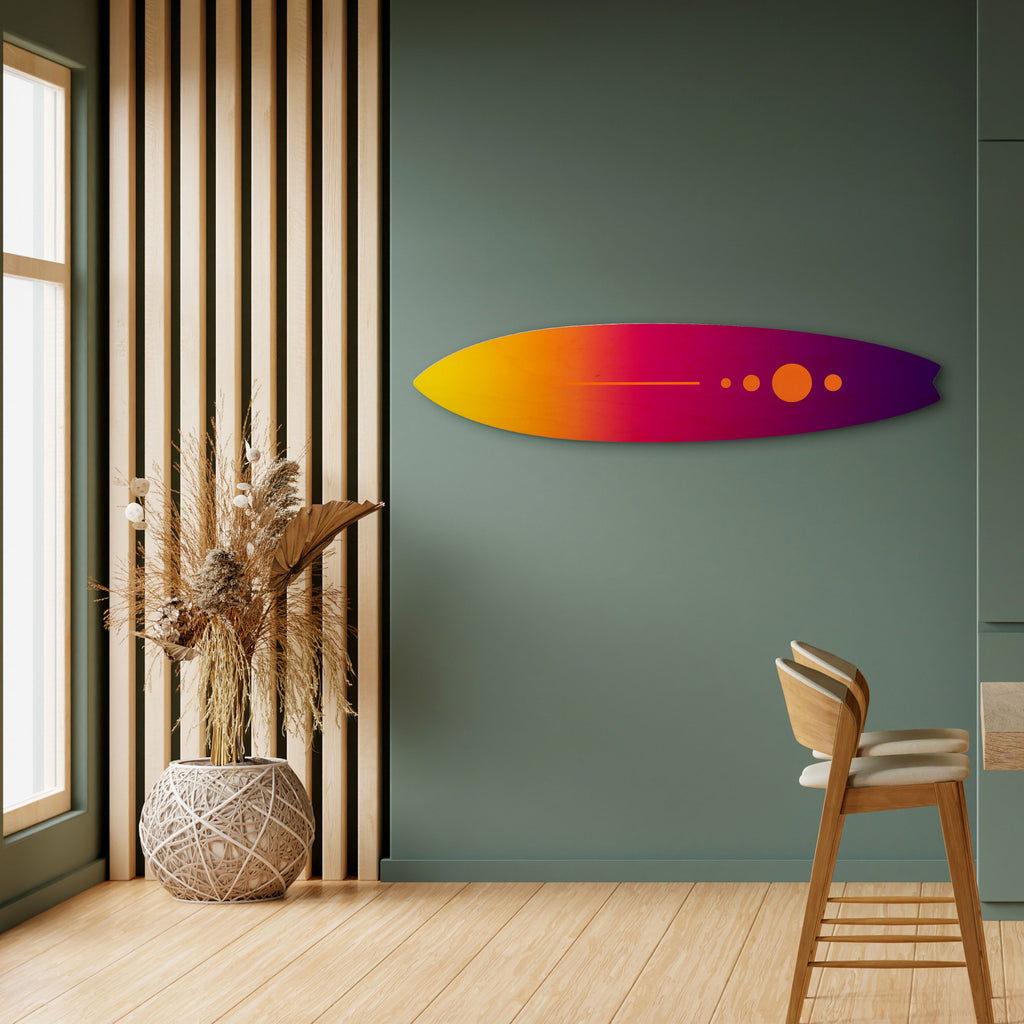 FRESH HORIZON Surfboard Decorative Panel