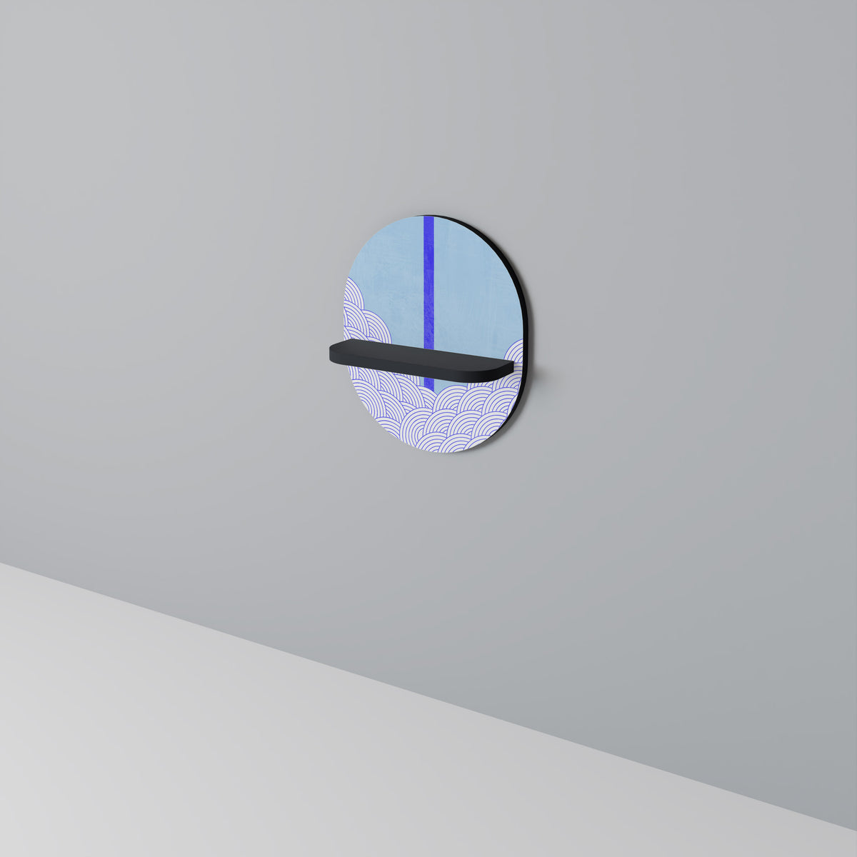 TIDAL STRIPE Art Shelf