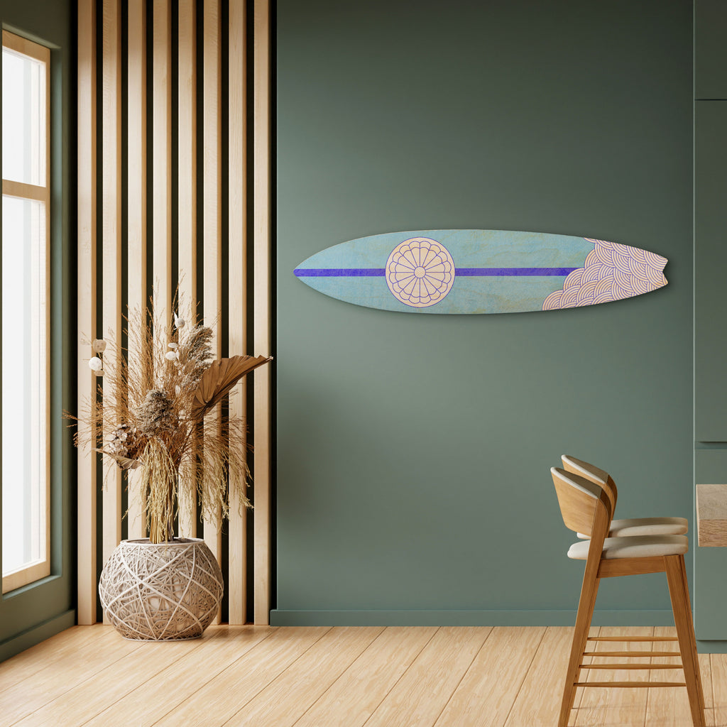 TIDAL STRIPE Surfboard Decorative Panel