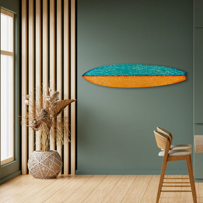 RUSTIC SHORE Surfboard Decorative Panel