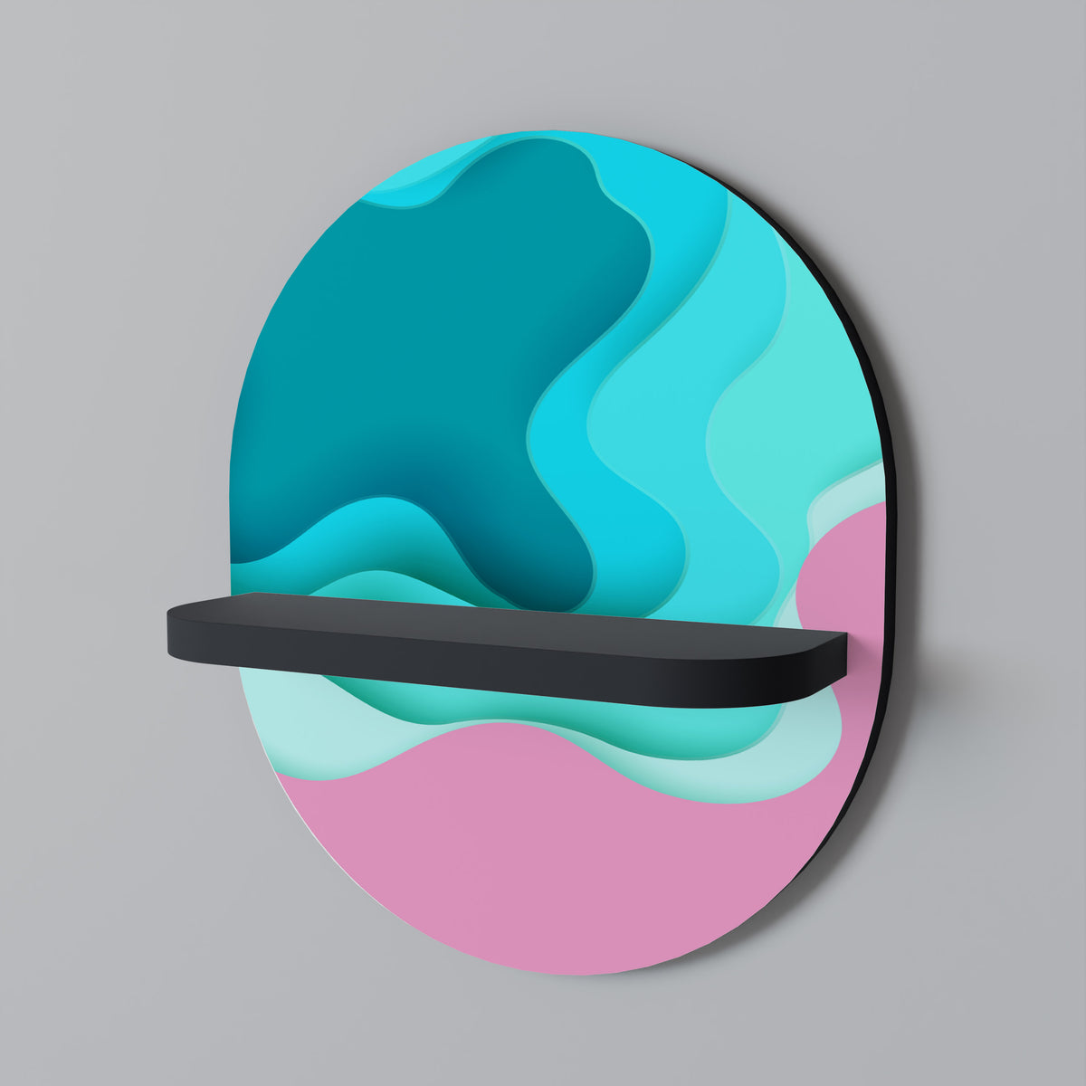 CYANIC ABYSS Art Shelf