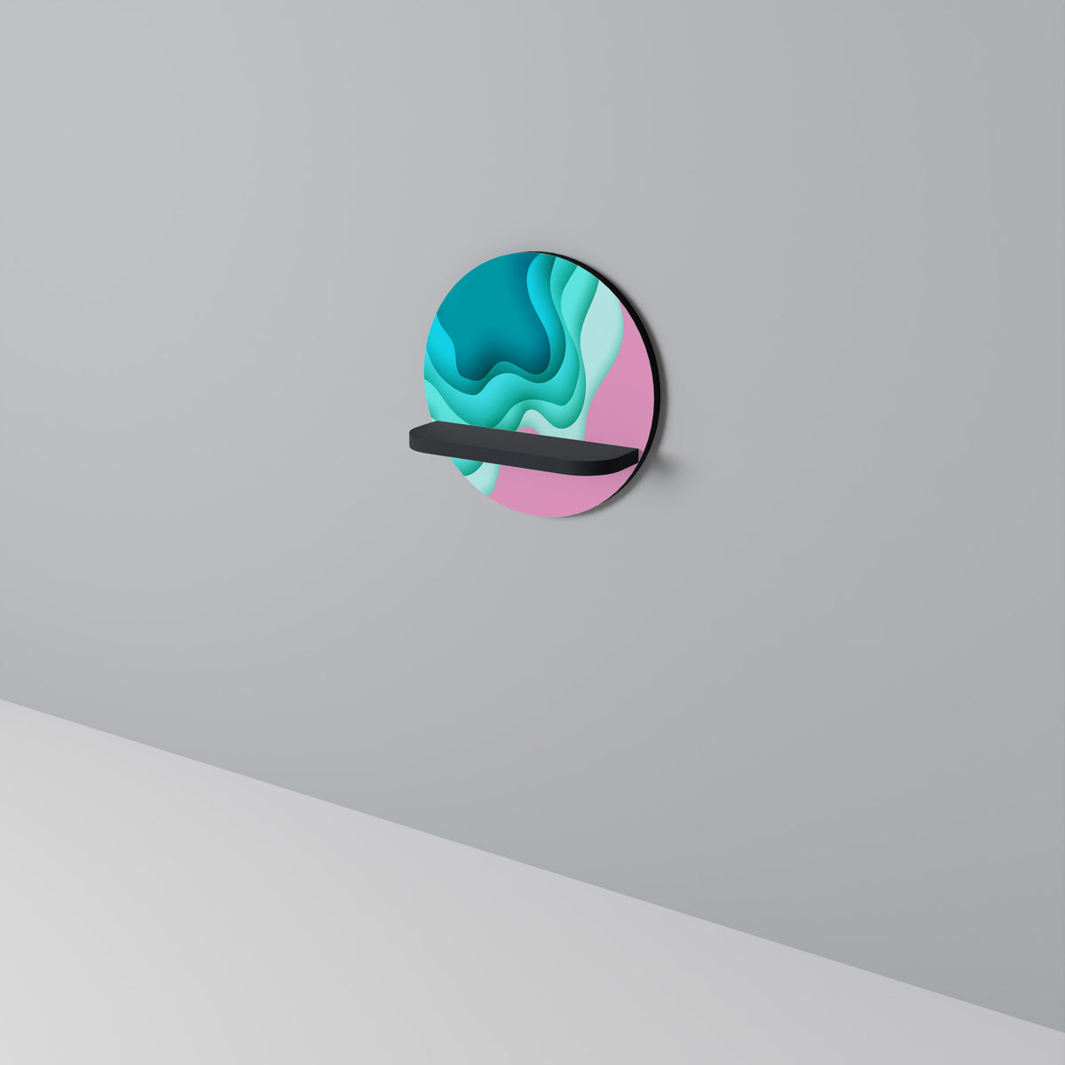 CYANIC ABYSS Art Shelf