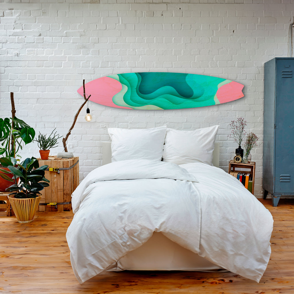 CYANIC ABYSS Surfboard Decorative Panel