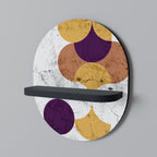 CRACKED GEOMETRY Art Shelf