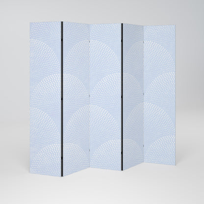 HARMONIOUS CURVES DISPLAY 5-Panel Room Divider
