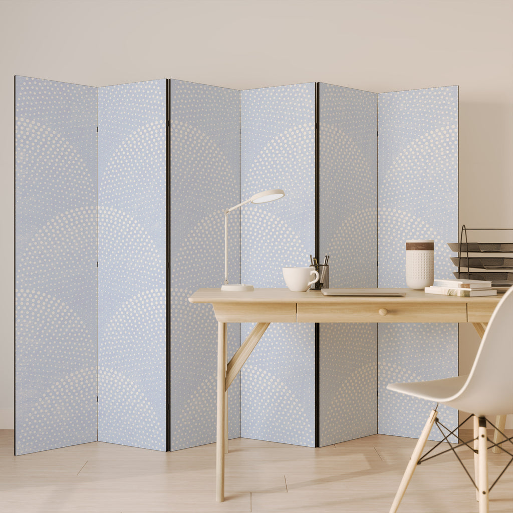 HARMONIOUS CURVES DISPLAY 6-Panel Room Divider