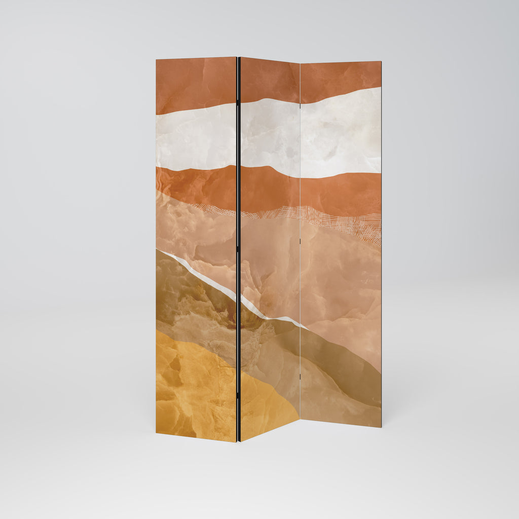 SANDHILLS SPLENDOUR 3-Panel Room Divider