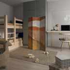 SANDHILLS SPLENDOUR 3-Panel Room Divider