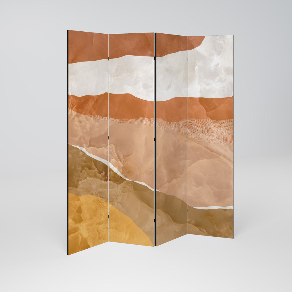 Paravent décoratif à 4 panneaux SANDHILLS SPLENDOUR