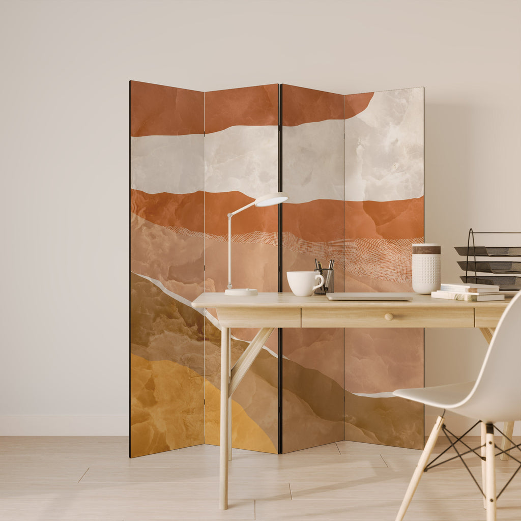 Paravent décoratif à 4 panneaux SANDHILLS SPLENDOUR