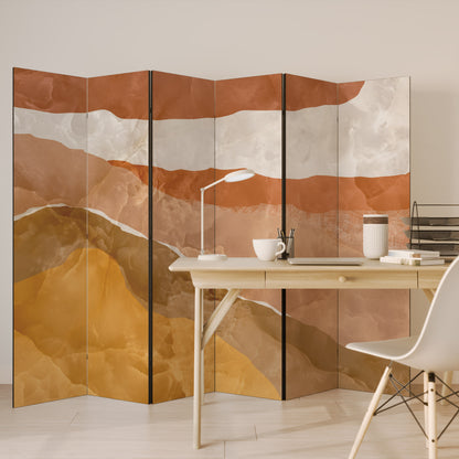 SANDHILLS SPLENDOUR 6-Panel Room Divider