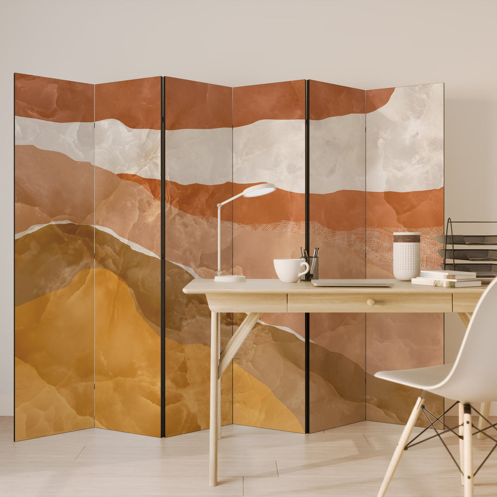 Paravent décoratif à 6 panneaux SANDHILLS SPLENDOUR