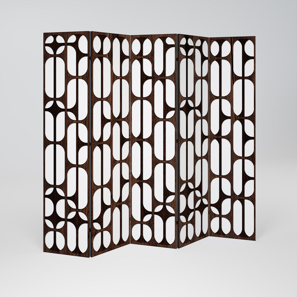 Paravent décoratif à 5 panneaux ARTISTIC SPACE HARMONY