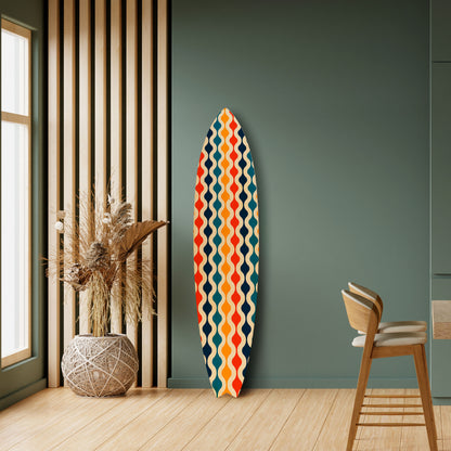 COLORFUL NOSTALGIA Surfboard Decorative Panel