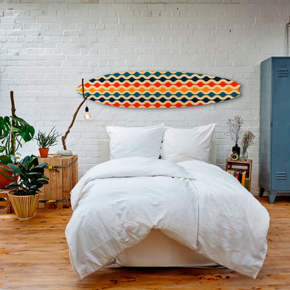 COLORFUL NOSTALGIA Surfboard Decorative Panel