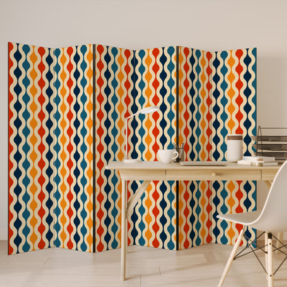 COLORFUL NOSTALGIA 6-Panel Room Divider