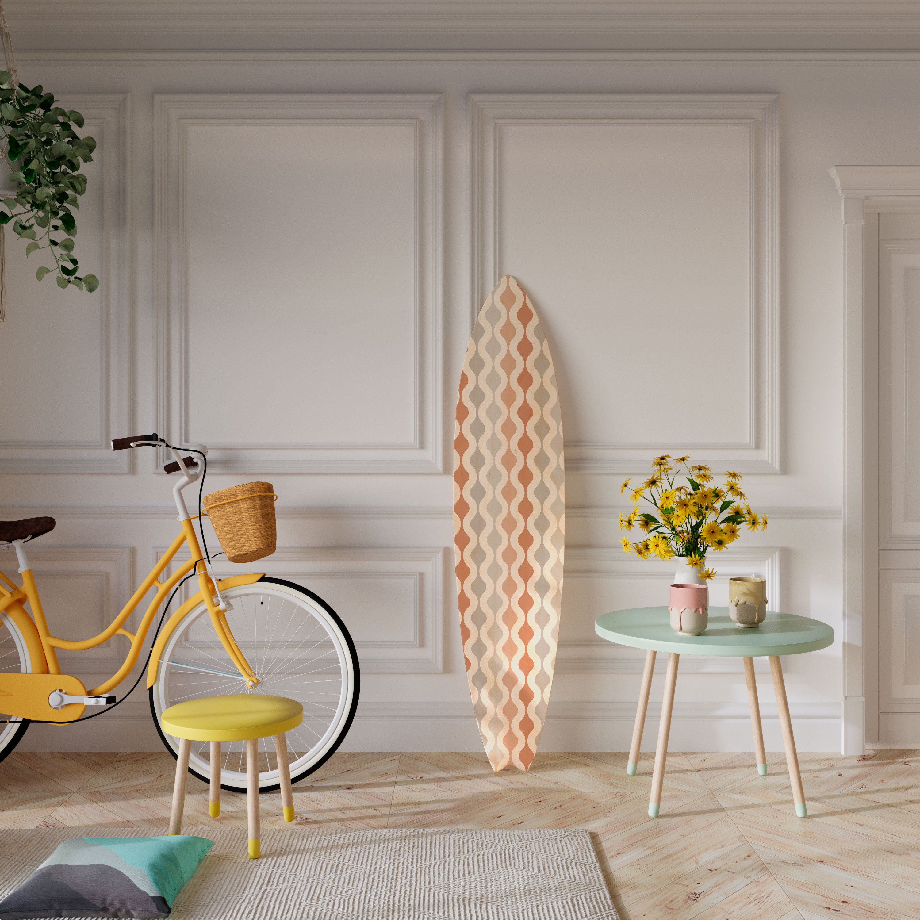 HAZY NOSTALGIA Surfboard Decorative Panel