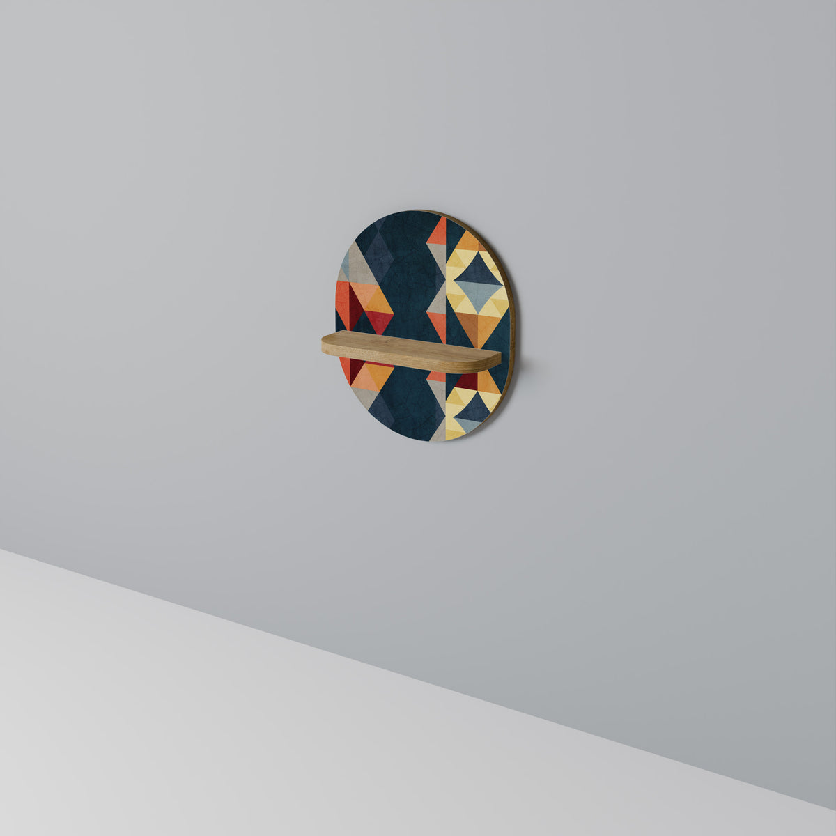 CRACKED ILLUSION Art Shelf