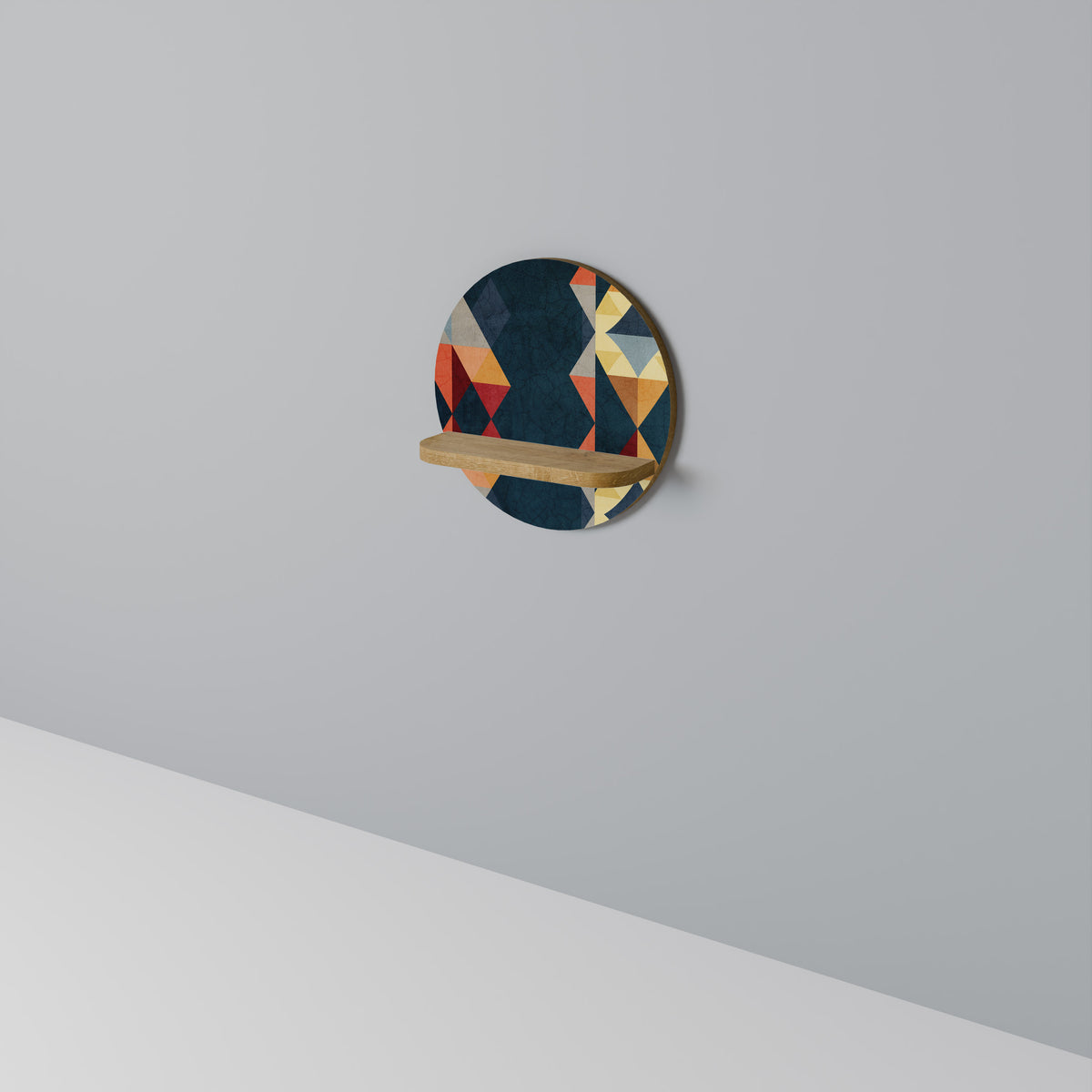 CRACKED ILLUSION Art Shelf