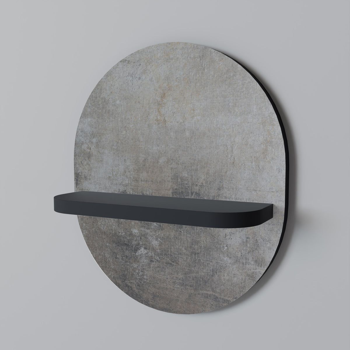 CONCRETE WALL Art Shelf