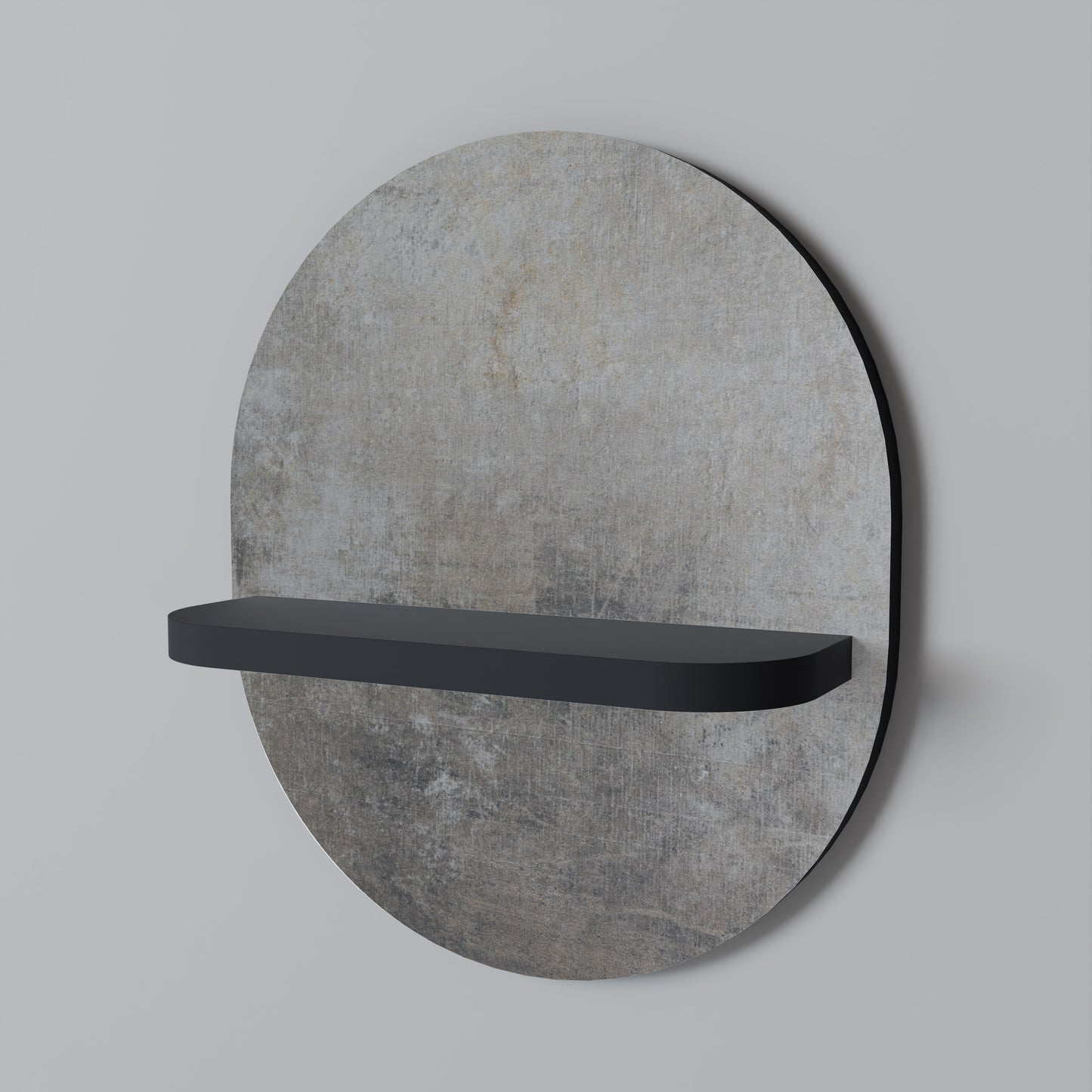 CONCRETE WALL Art Shelf