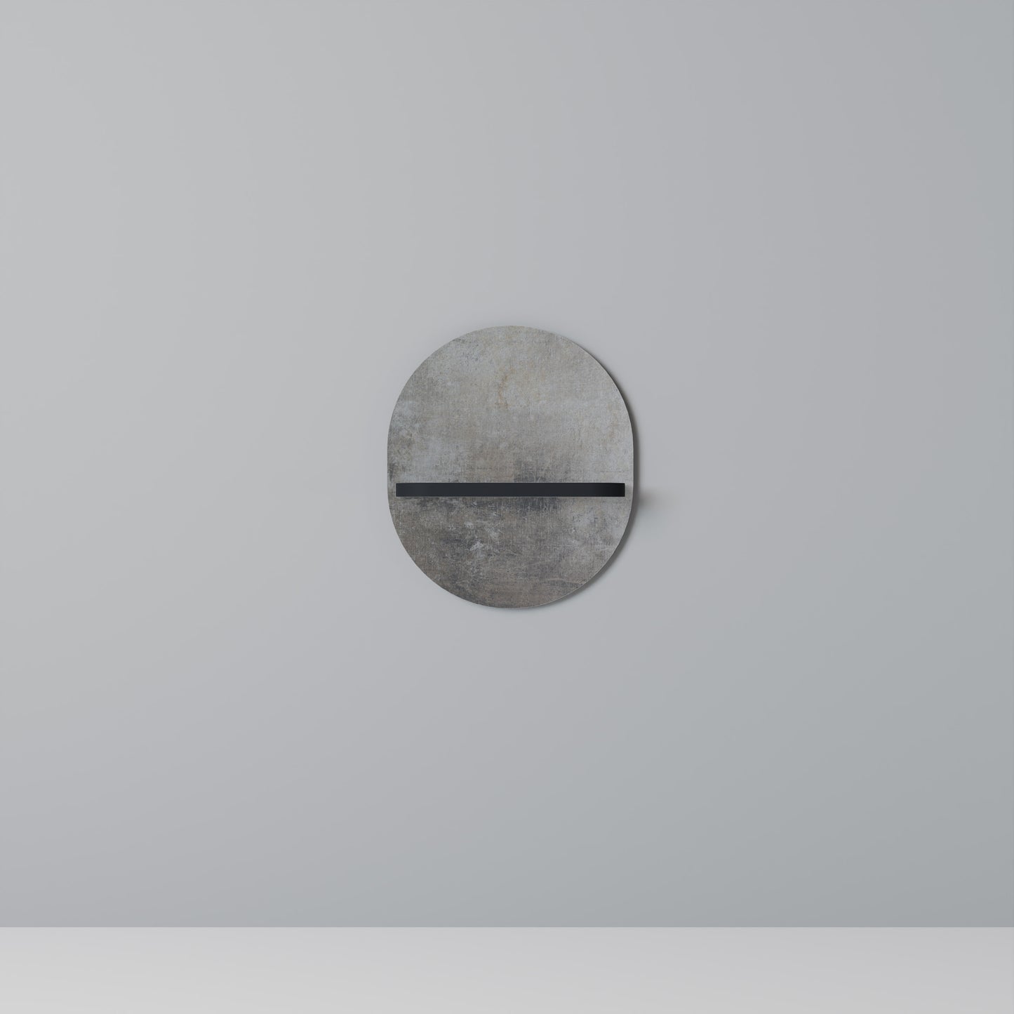 CONCRETE WALL Art Shelf