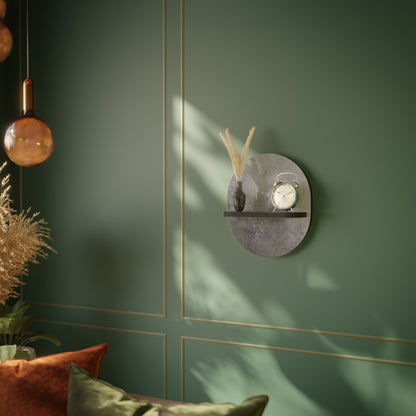 CONCRETE WALL Art Shelf