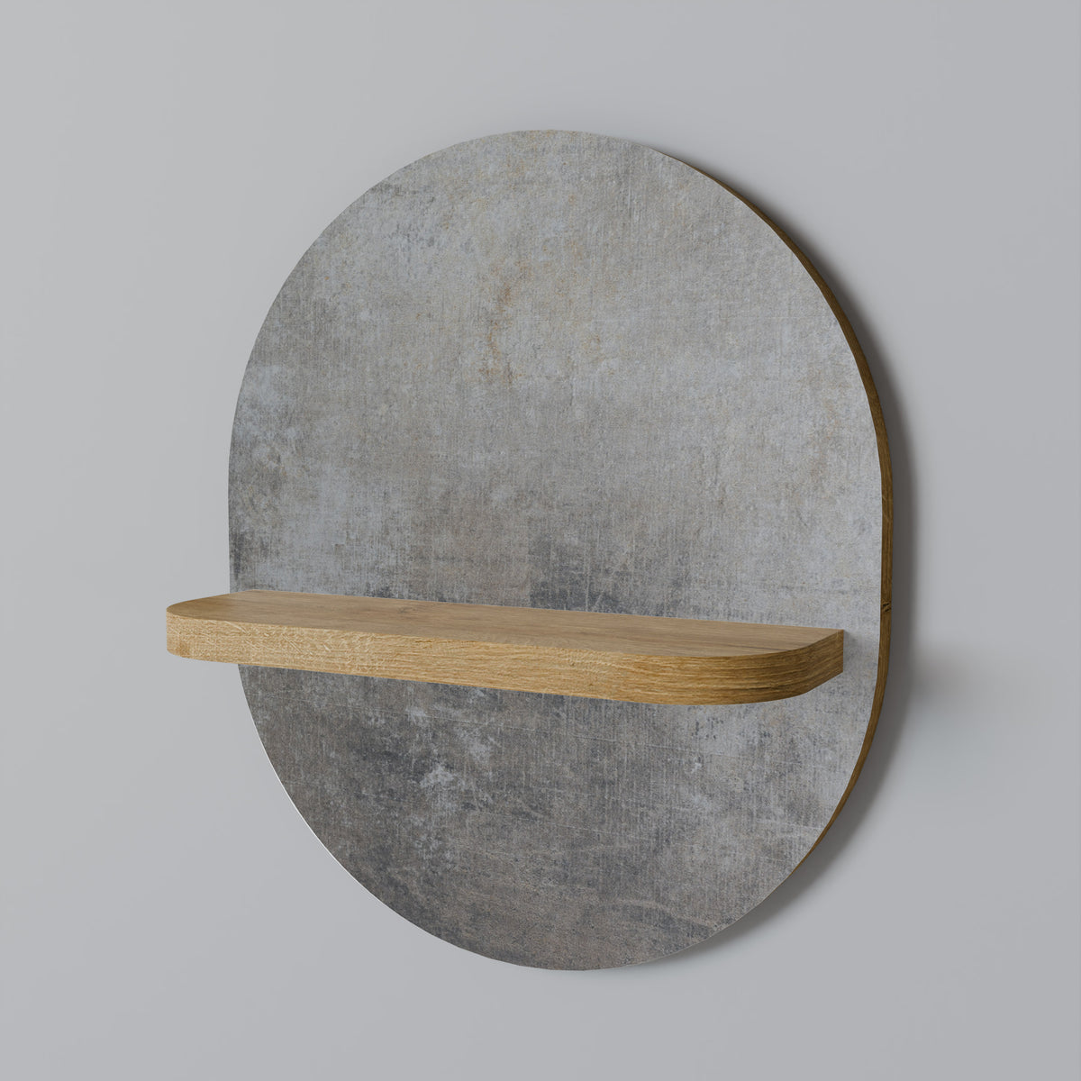 CONCRETE WALL Art Shelf