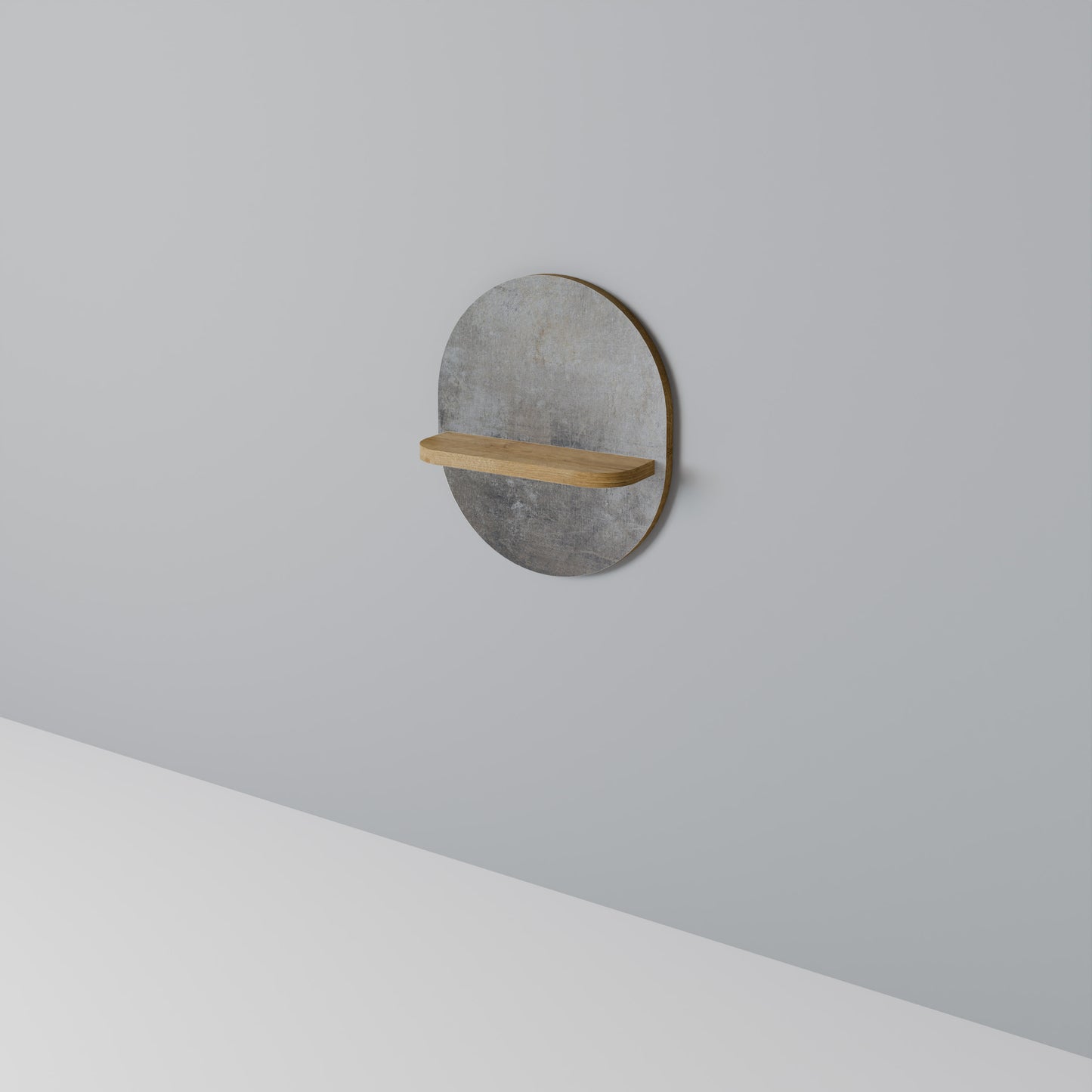CONCRETE WALL Art Shelf