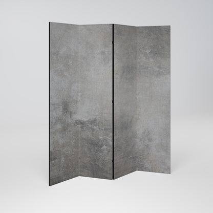 CONCRETE WALL 4-Panel Room Divider