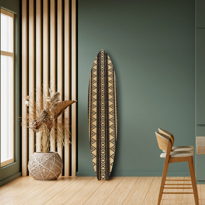 AZTEC Surfboard Decorative Panel
