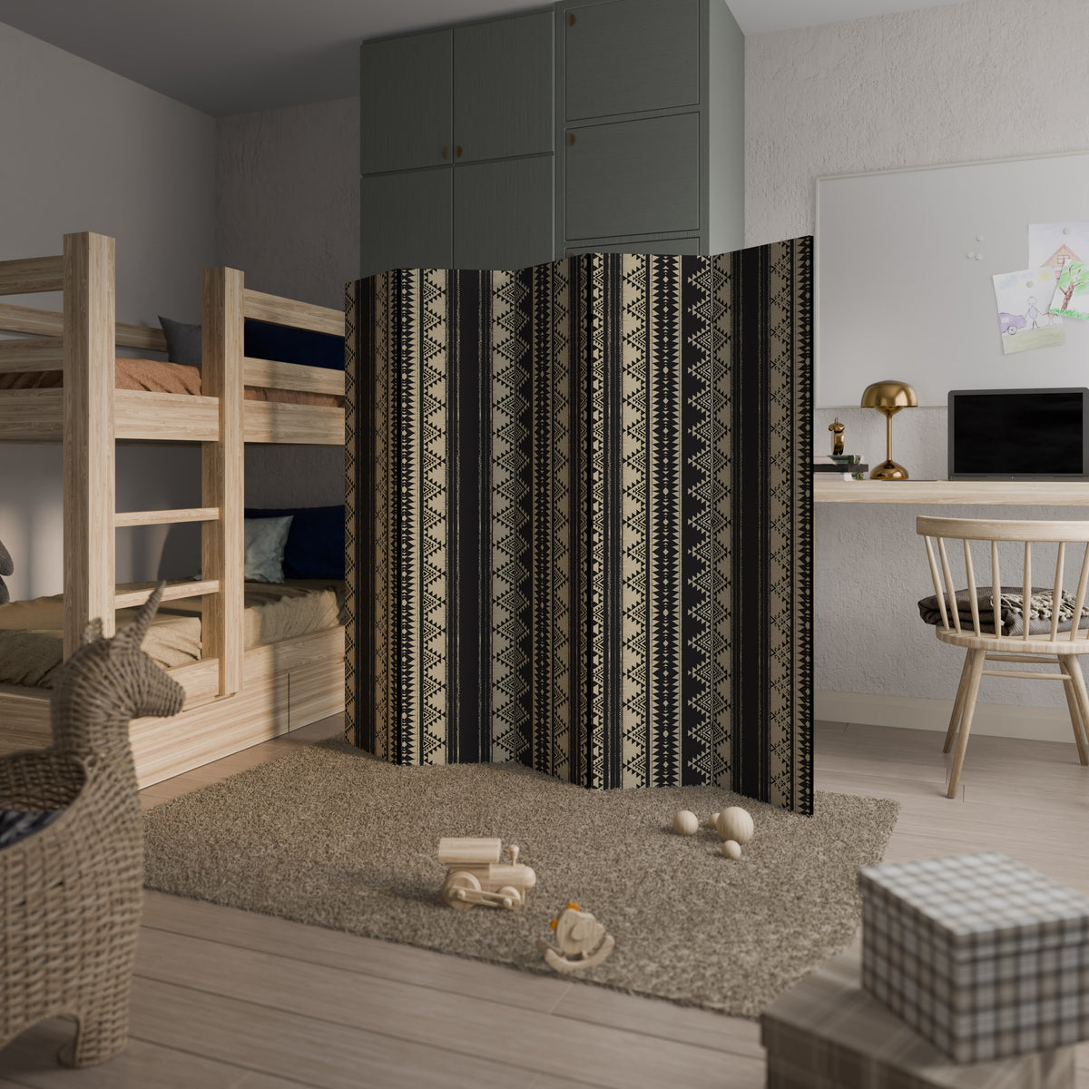AZTEC 5-Panel Room Divider