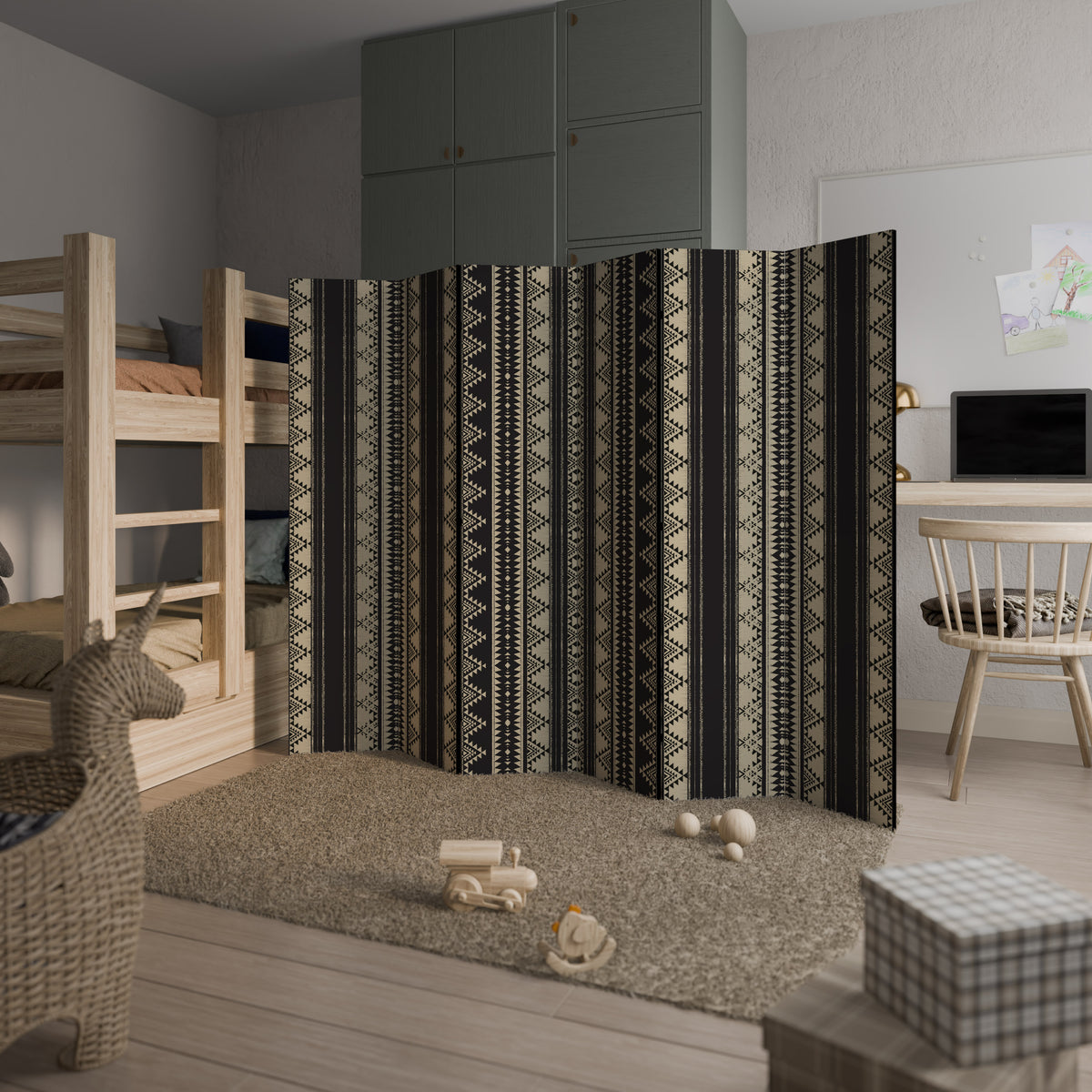 AZTEC 6-Panel Room Divider