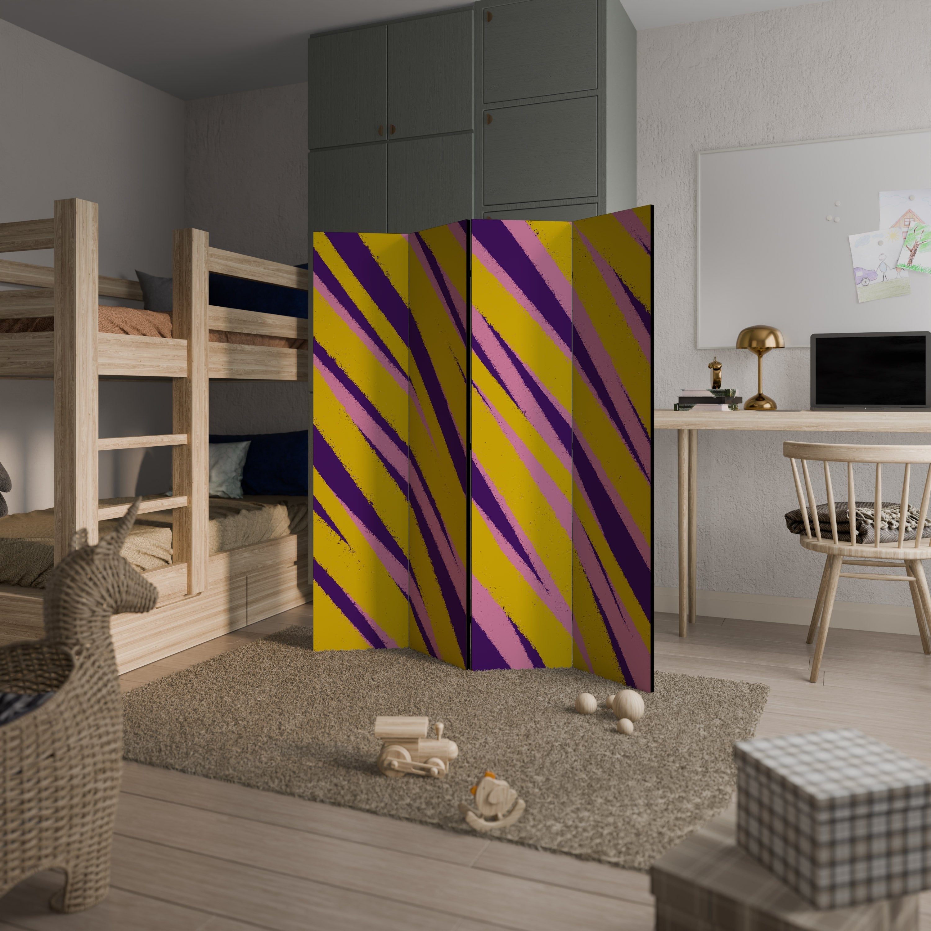 DREAMS COME TRUE - Paravent décoratif à 4 panneaux