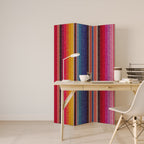 ETHNIC MEXICAN 3-Panel Room Divider