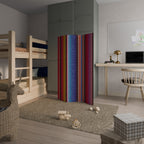 ETHNIC MEXICAN 3-Panel Room Divider