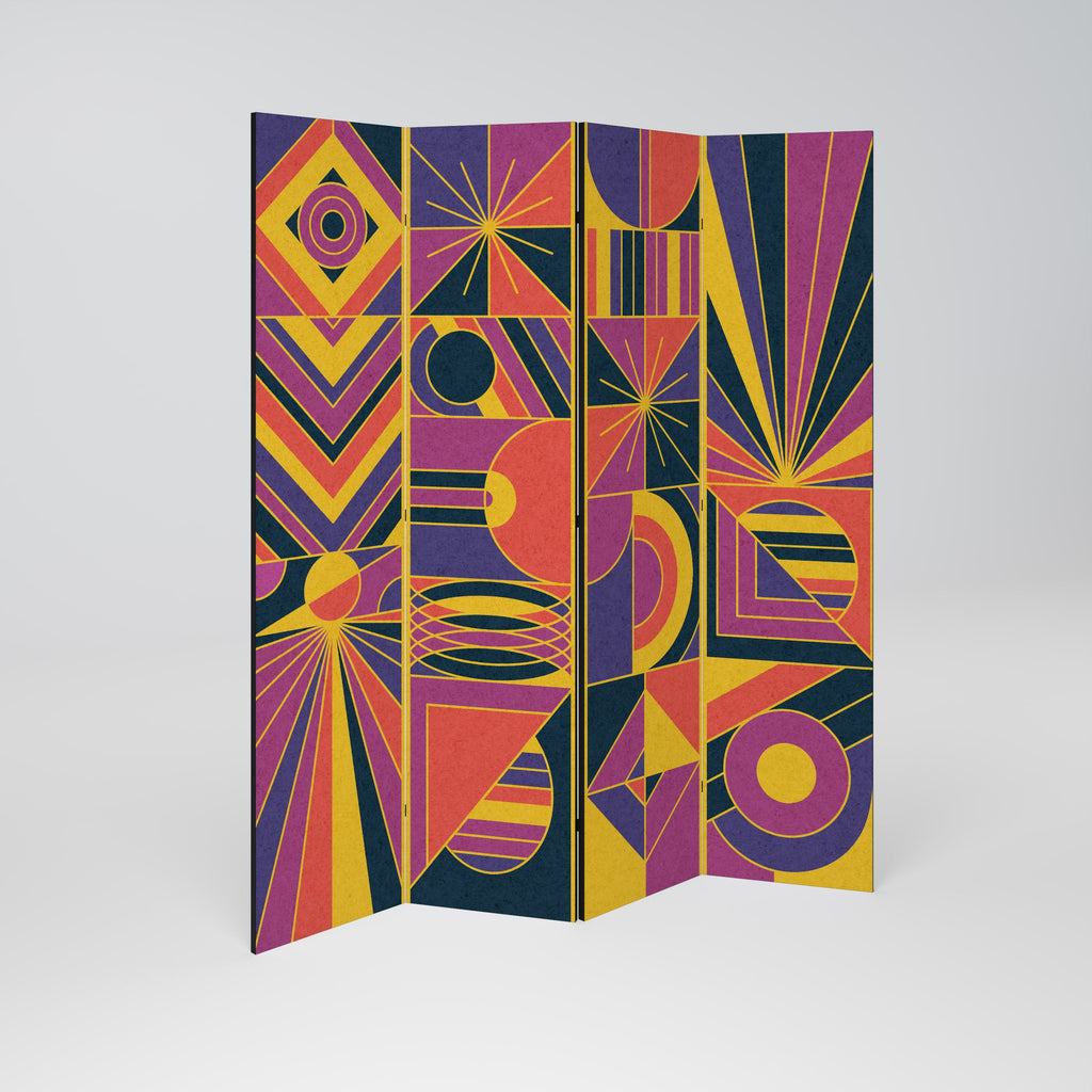 MODÈLES ÉLECTRIQUES Séparateur de pièce décoratif à 4 panneaux