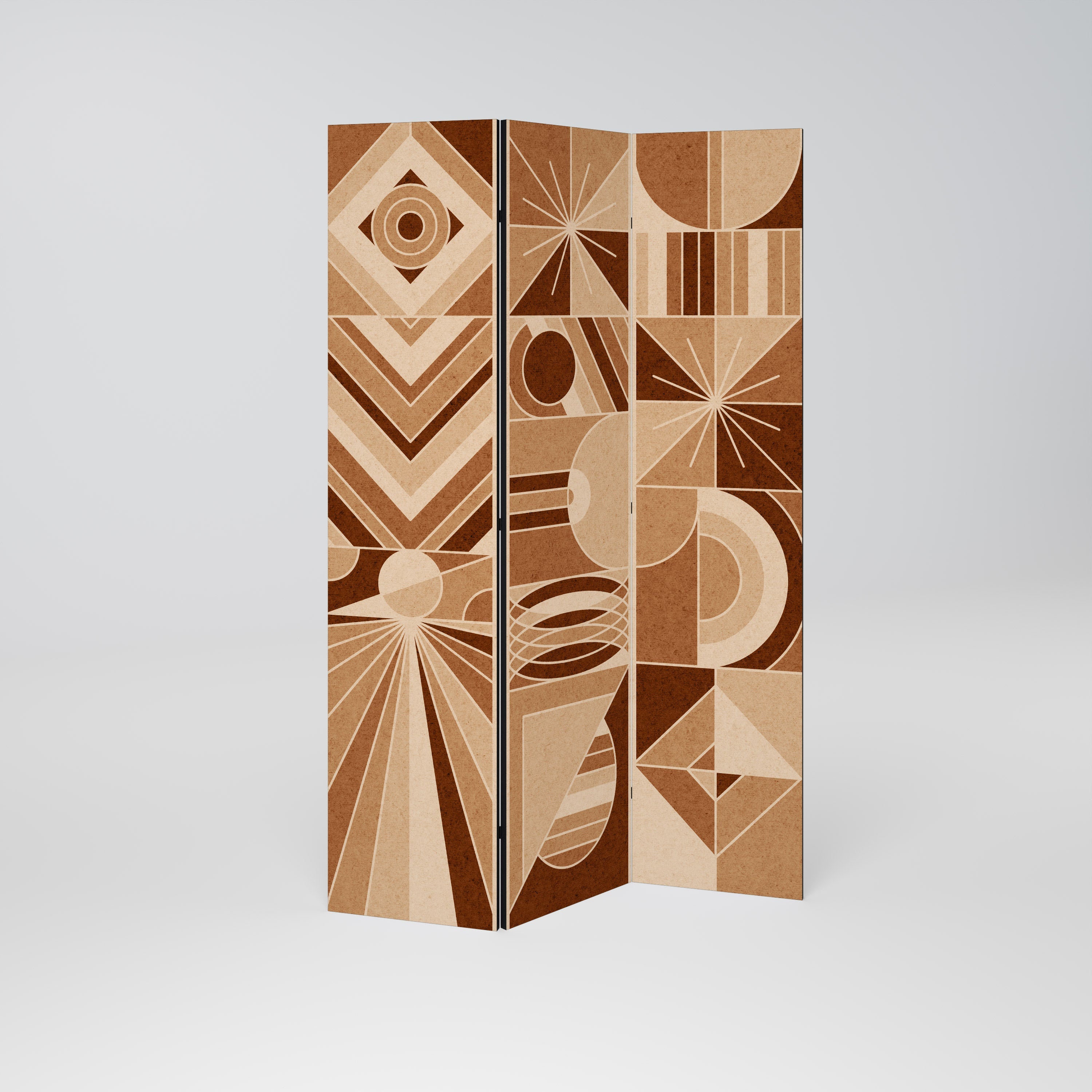 Paravent décoratif à 3 panneaux PRISM MOSAIC