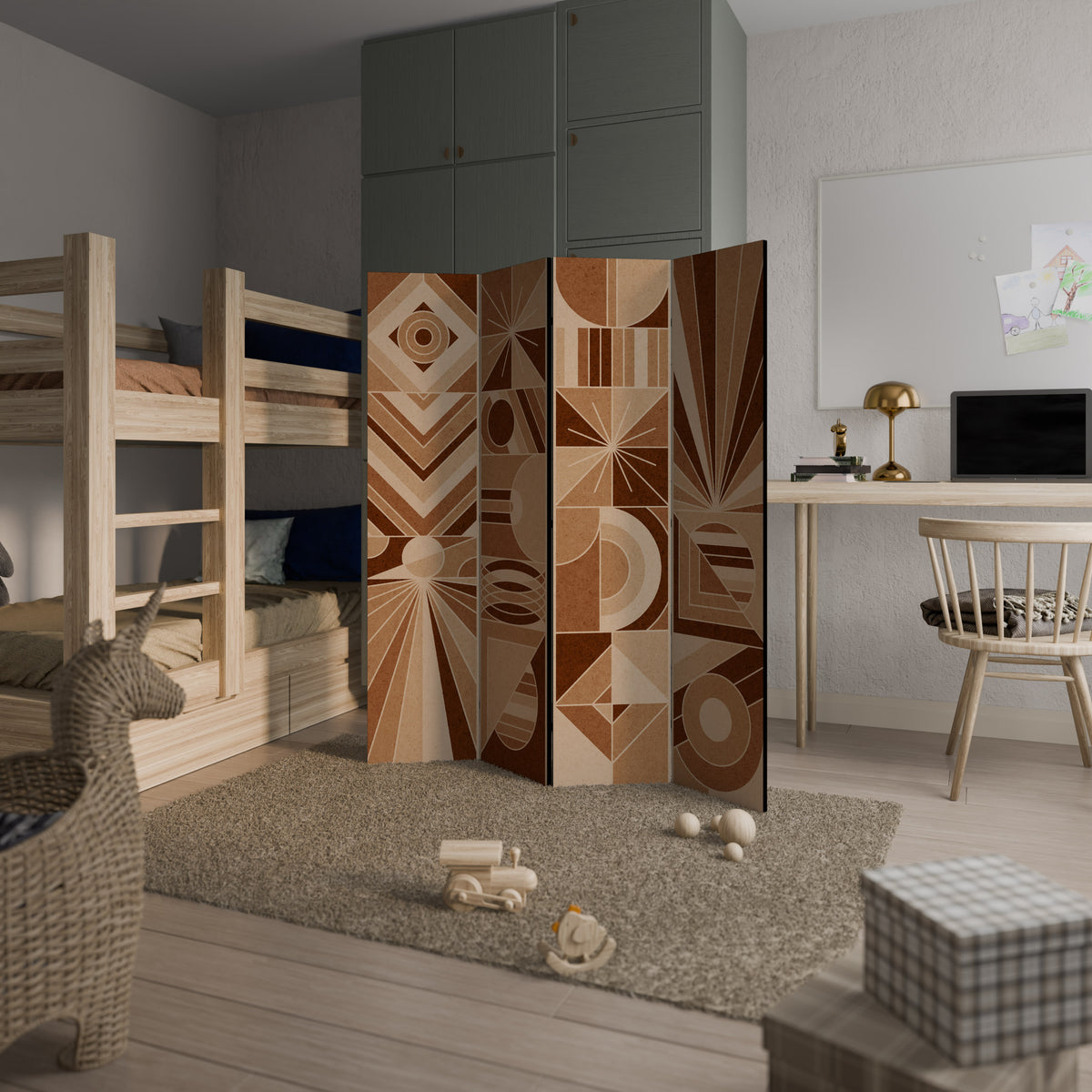 PRISM MOSAIC 4-Panel Room Divider