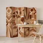 PRISM MOSAIC 5-Panel Room Divider