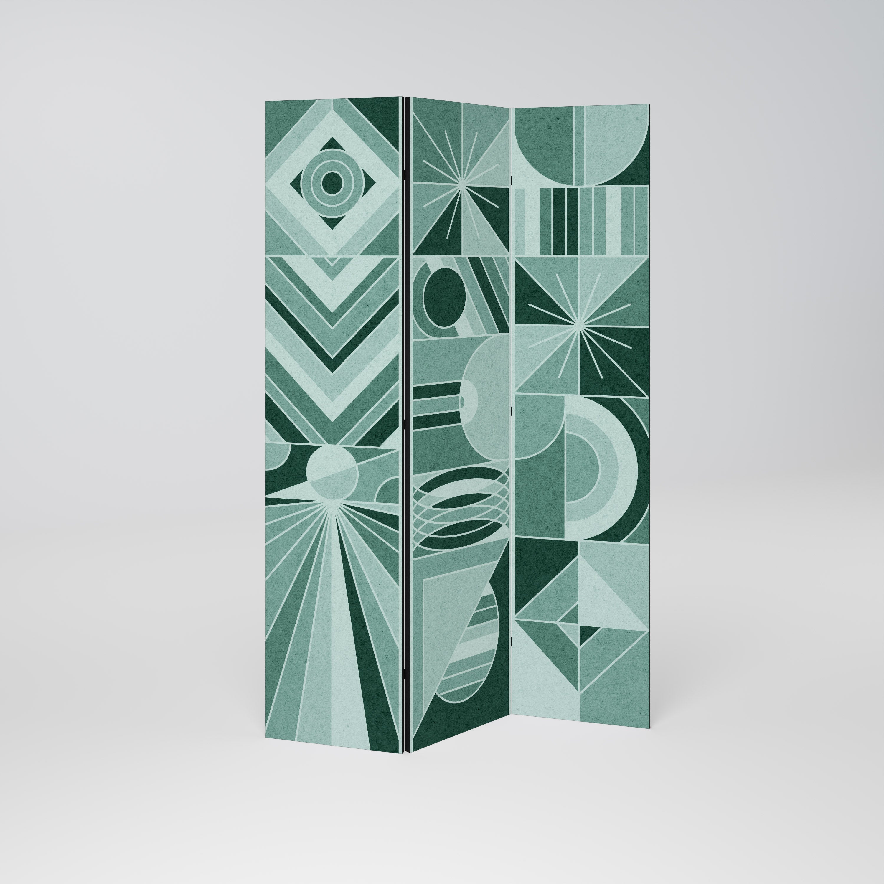 Paravent décoratif à 3 panneaux HARMONIC GRID