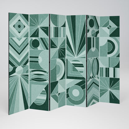 HARMONIC GRID 6-Panel Room Divider