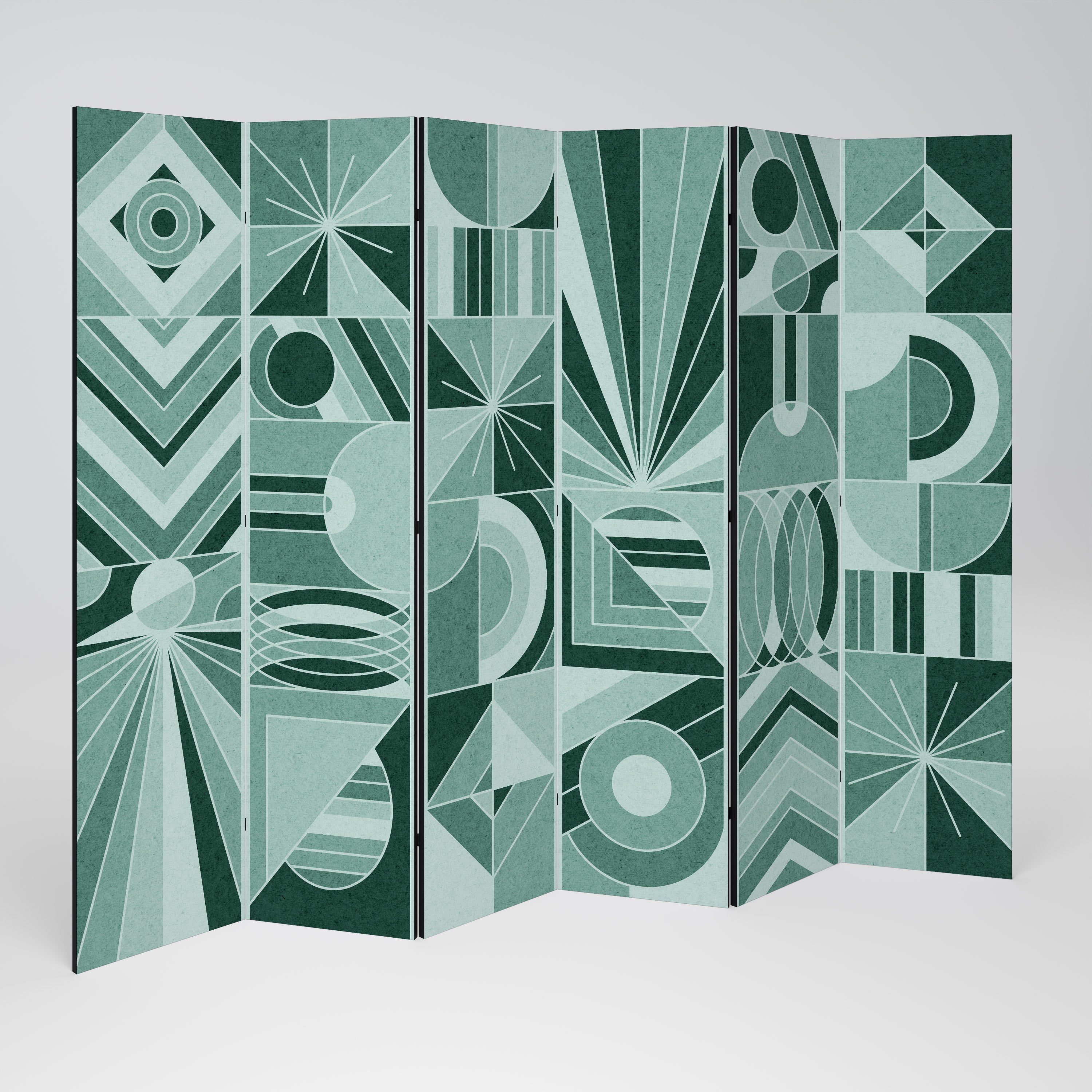 HARMONIC GRID 6-Panel Room Divider