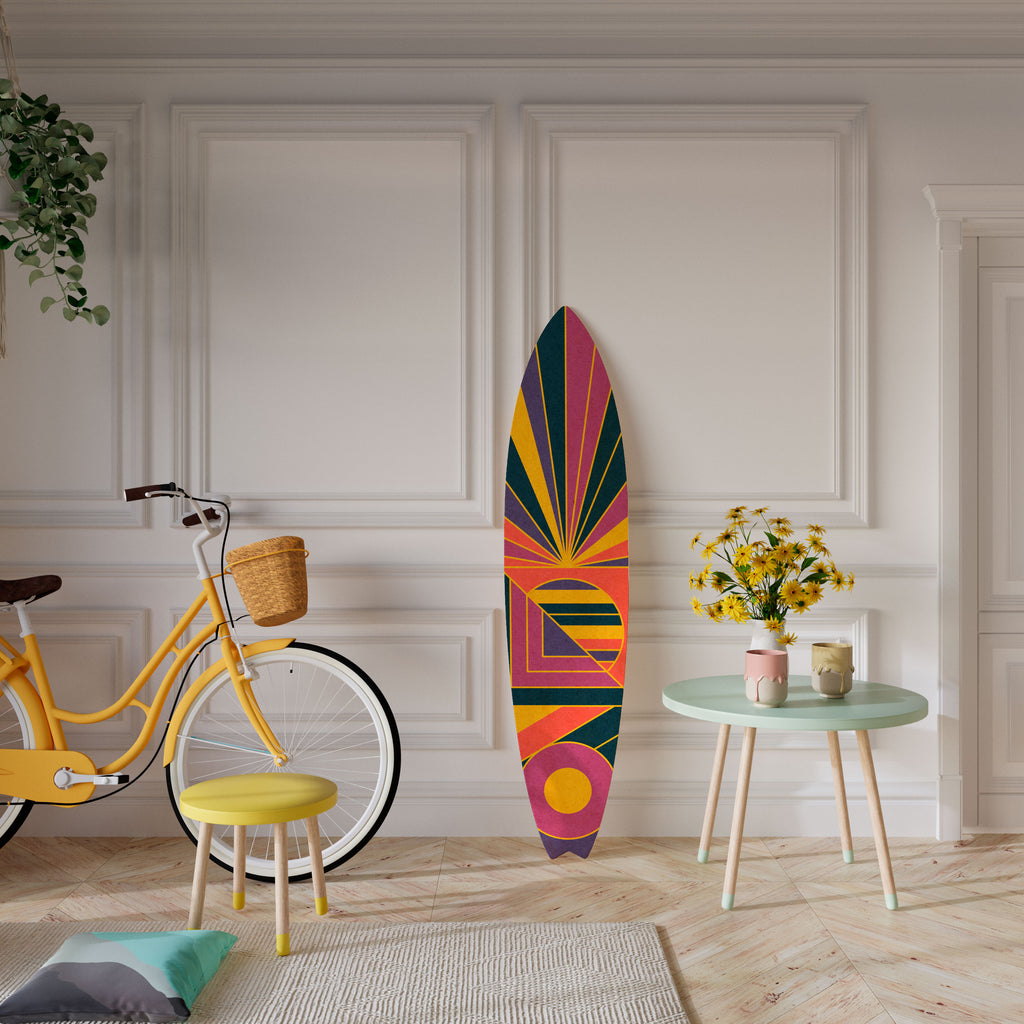 FUSION PATTERNS Surfboard Decorative Panel