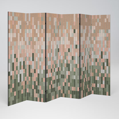 BUILDING THE FUTURE 6-Panel Room Divider