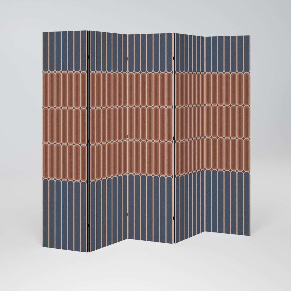 Paravent décoratif à 5 panneaux HYPNOTIC GATE