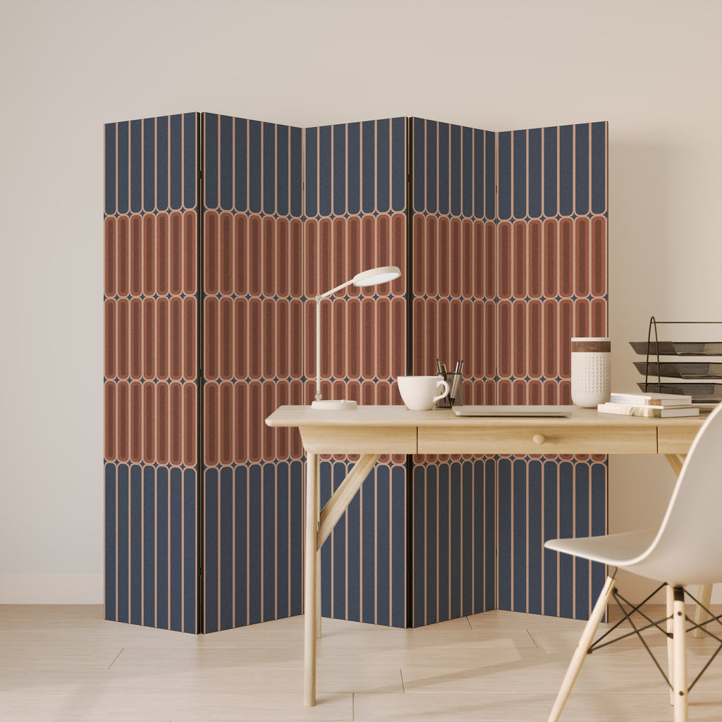 Paravent décoratif à 5 panneaux HYPNOTIC GATE