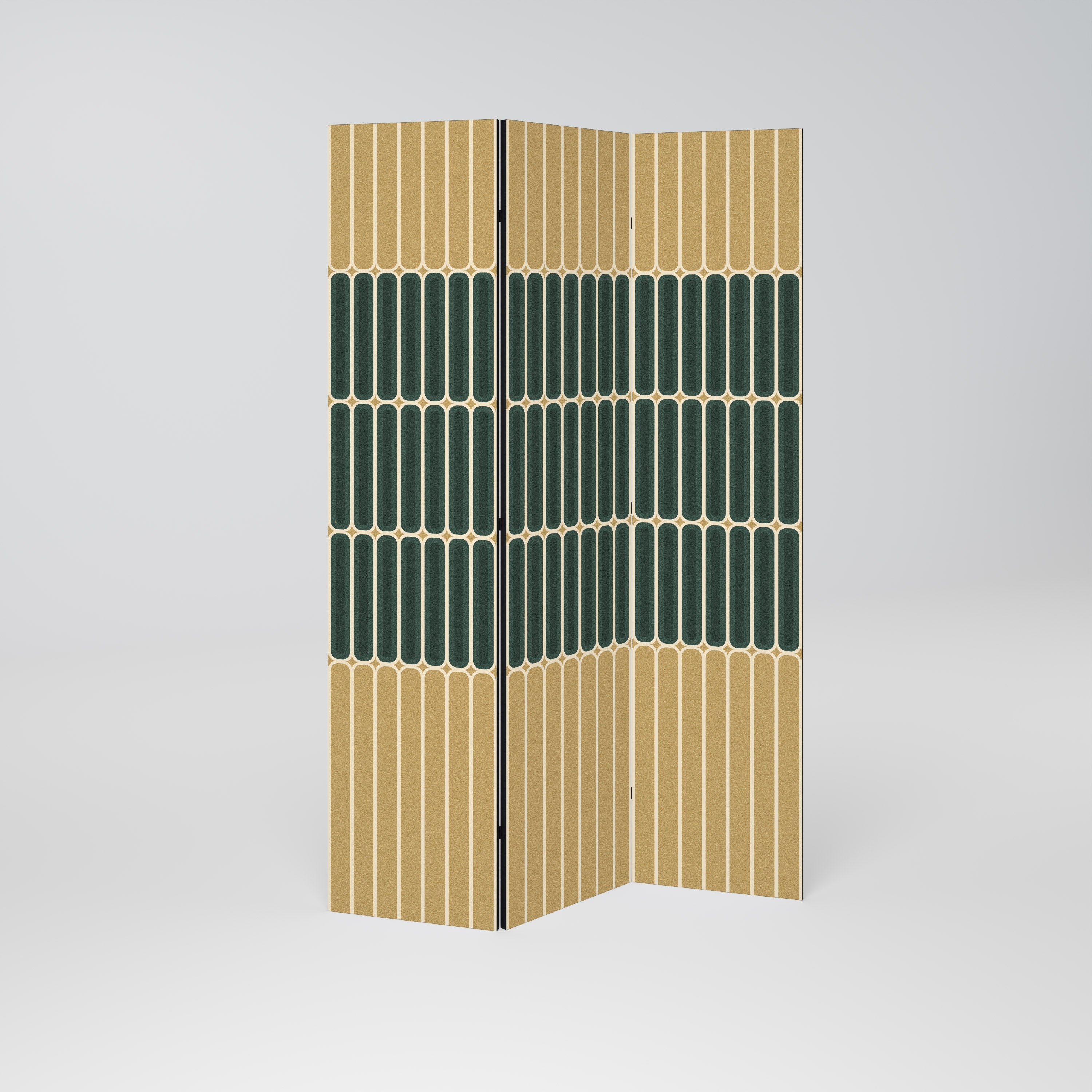 ILUSION GATE Séparateur de pièce décoratif à 3 panneaux