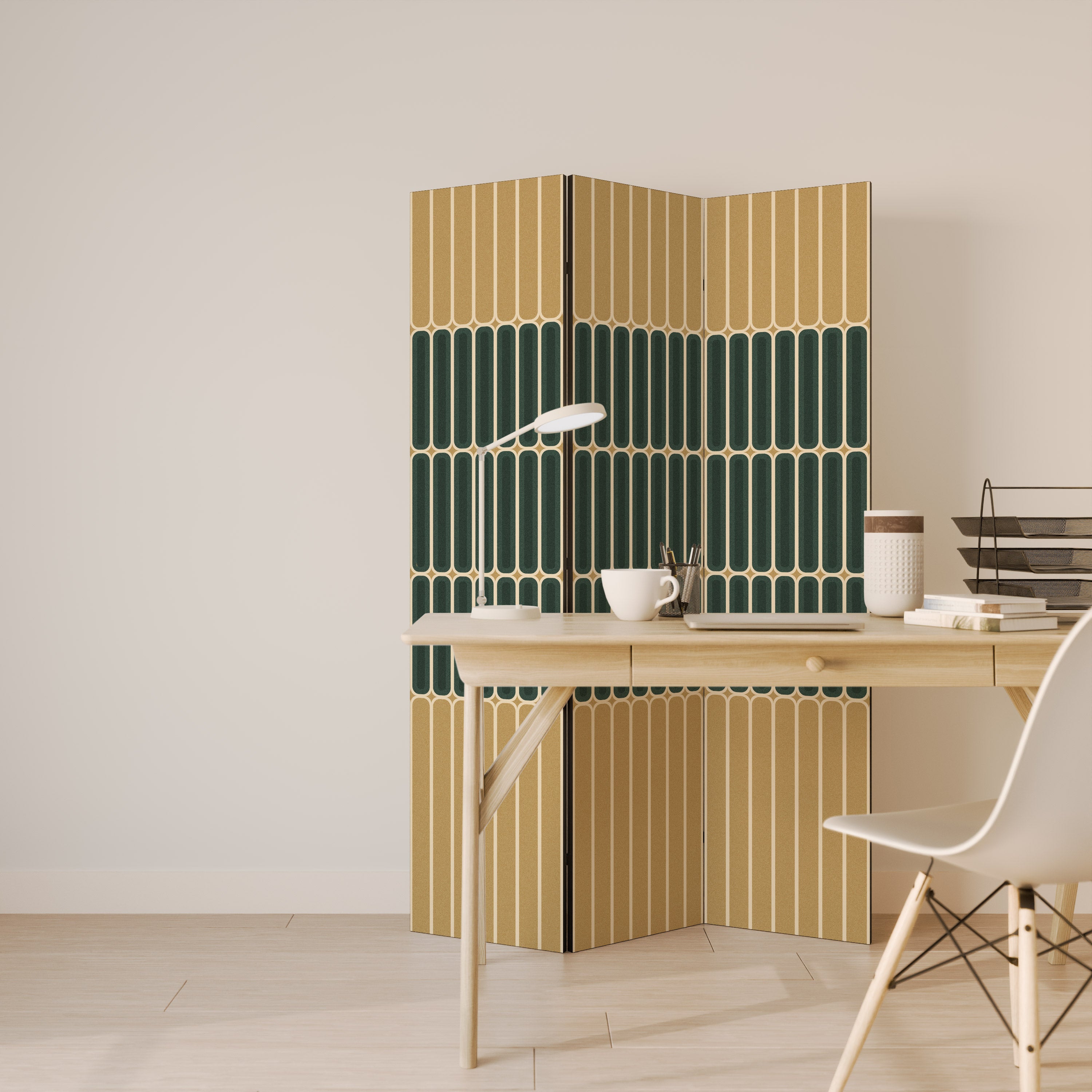 ILUSION GATE 3-Panel Room Divider